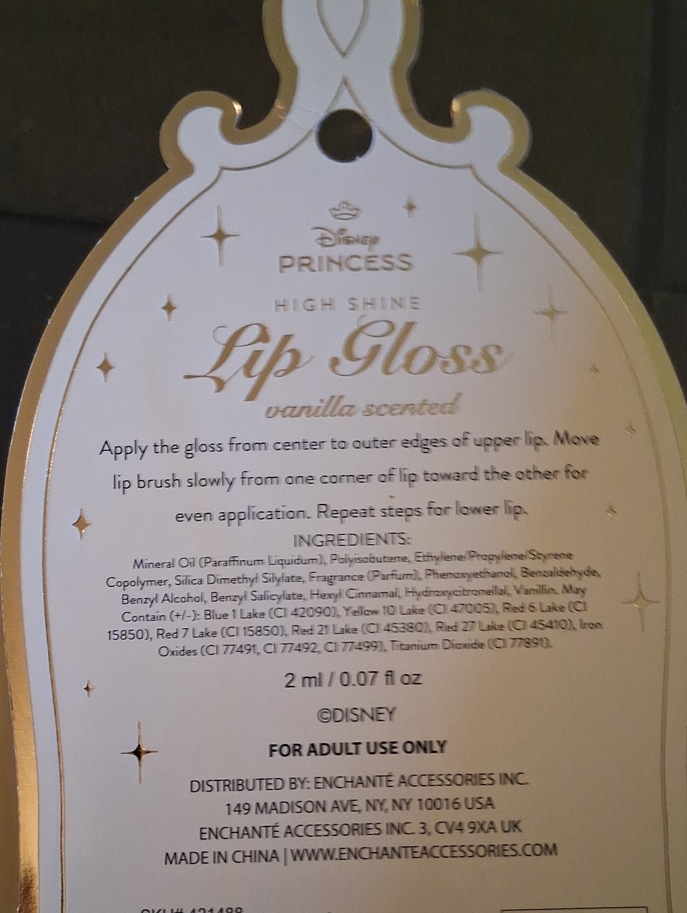 DISNEY PRINCESS LIP GLOSS - Picture 5 of 5